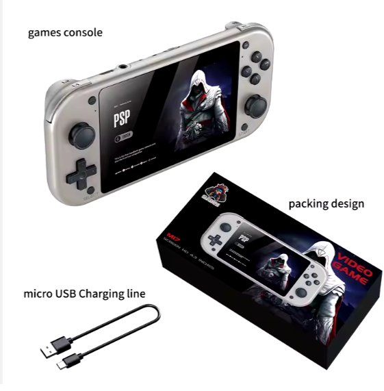 Retro Handheld Video Game Player Console