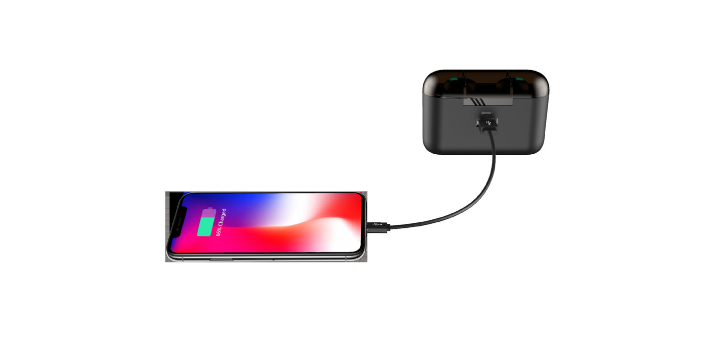 Binaural Mini Bluetooth Headset