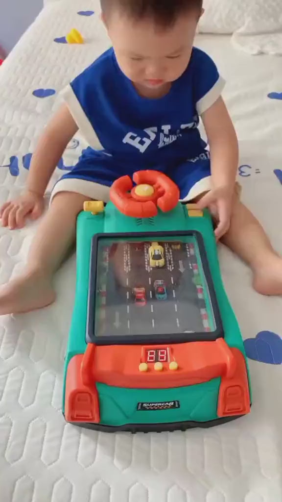 Car Racing Adventure – Interactive Steering Driving Toy for Kids