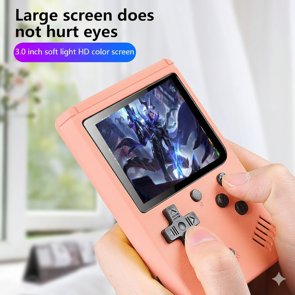 500-in-1 Handheld Palm Game Player