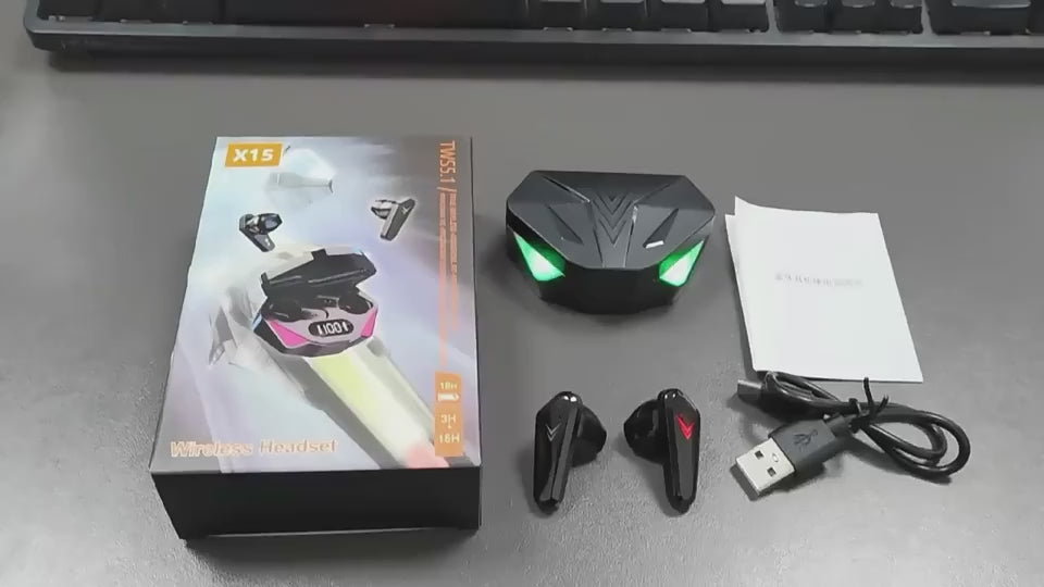 Radio Gaming Earbud In-ear Large Power