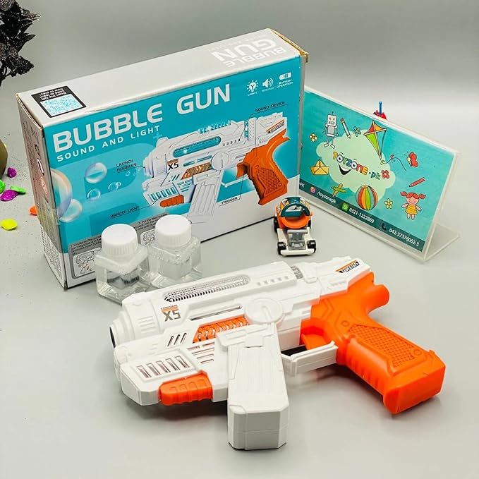 Generic Bubble Gun With Sound & Light