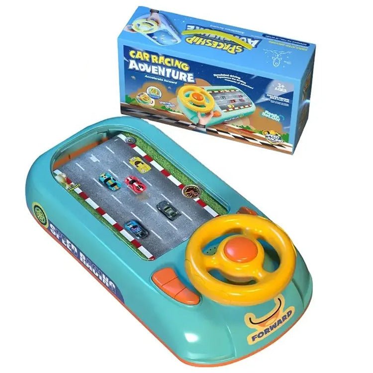 Car Racing Adventure – Interactive Steering Driving Toy for Kids
