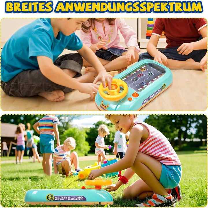 Car Racing Adventure – Interactive Steering Driving Toy for Kids