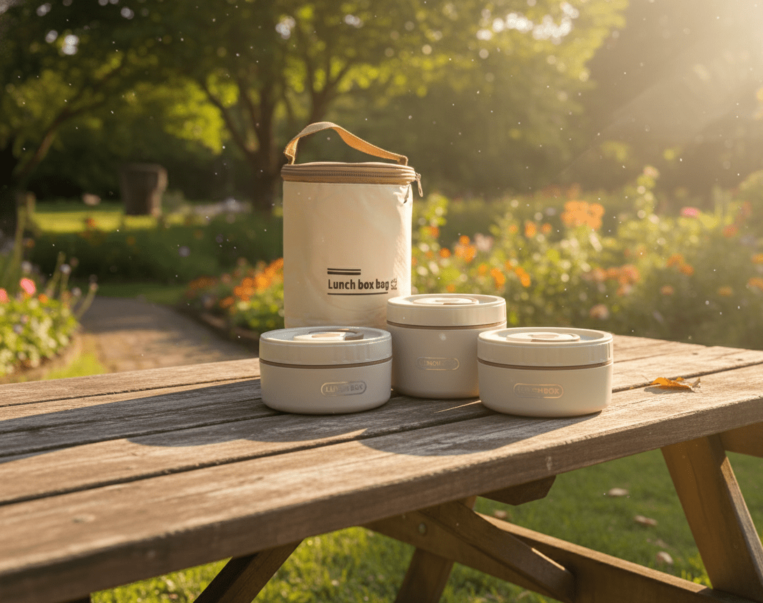 Generic Compact Lunch Box Set