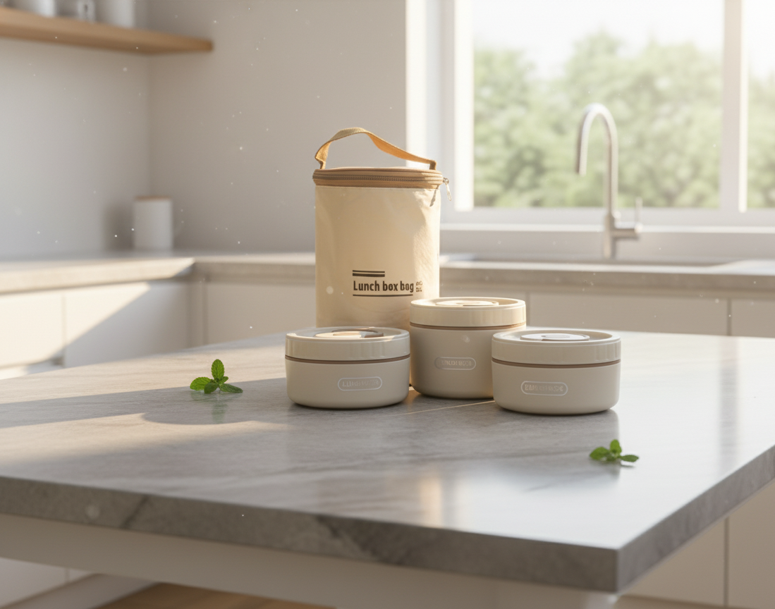 Generic Compact Lunch Box Set