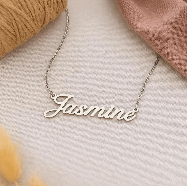 Custom English Name Necklace