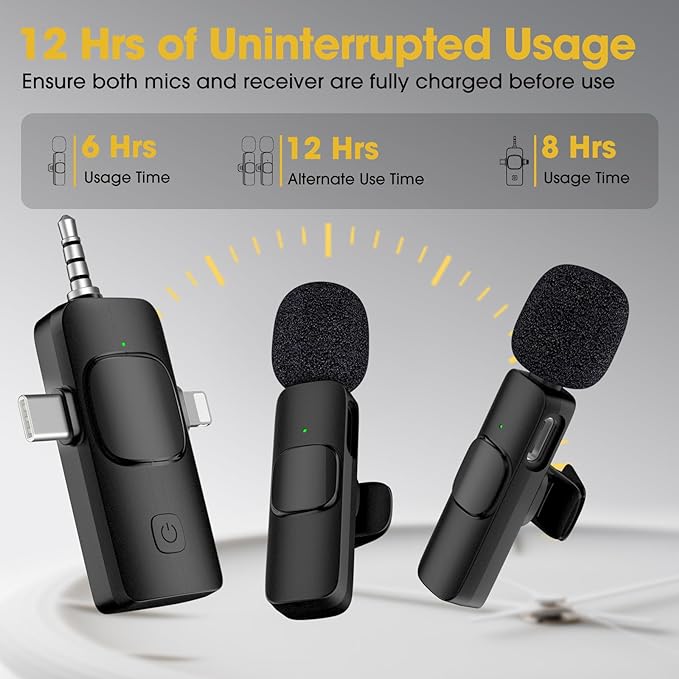 Mini Wireless Lavalier Streaming Microphone
