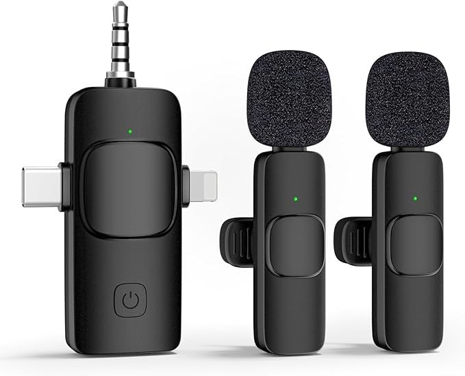 Mini Wireless Lavalier Streaming Microphone
