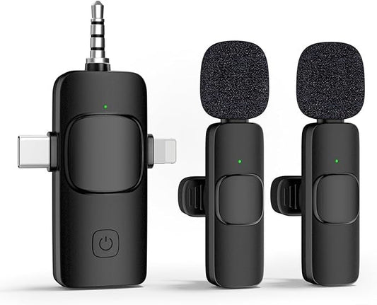 Mini Wireless Lavalier Streaming Microphone