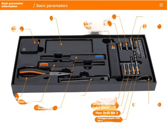 Generic Professional Multi-Tool Set