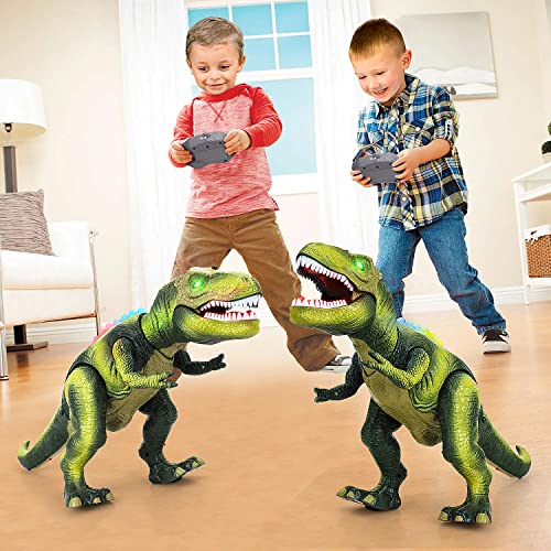 Dilophosaurus Dinosaur Toy with Remote Control