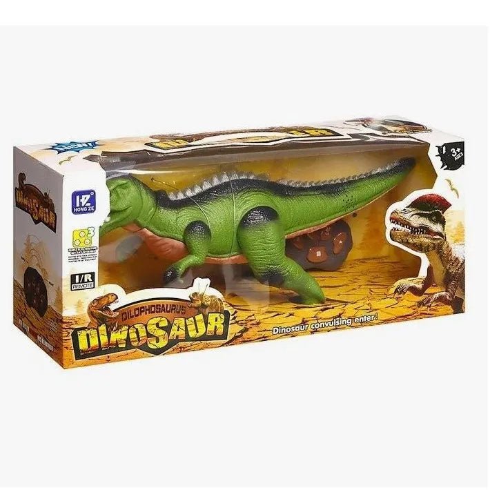 Dilophosaurus Dinosaur Toy with Remote Control